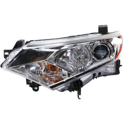 Rareelectrical - New Left Headlights Compatible With Nissan Quest 3.5L 2012 2013 2014 2015 2016 2017 By Part Numbers