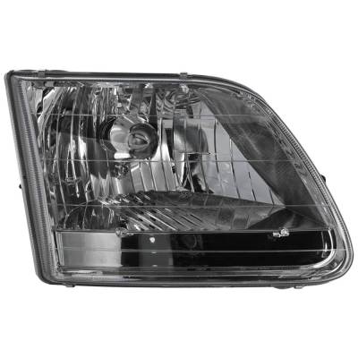 Rareelectrical - New Right Headlights Compatible With Ford F-150 F-150 Heritage 4.2L 4.6L 5.4L 2001 2002 2003 2004 By