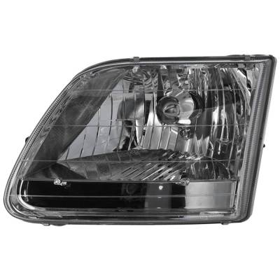 Rareelectrical - New Left Headlights Compatible With Ford F-150 F-150 Heritage 4.2L 4.6L 5.4L 2001 2002 2003 2004 By