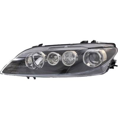Rareelectrical - New Left Headlights Compatible With Mazda 6 2.3L 3.0L 2006 2007 2008 By Part Numbers Ma2502136