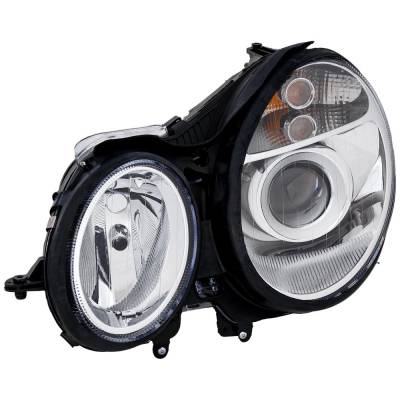 Rareelectrical - New Left Headlights Compatible With Mercedes-Benz E320 E500 E55 Amg E350 2003 2004 2005 2006 By Part