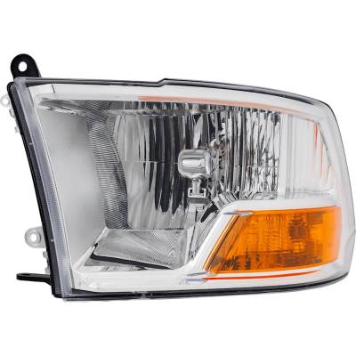 Rareelectrical - New Left Headlights Compatible With Dodge Ram Ram 1500 Ram 2500 Ram 3500 1500 2500 3500 2009 2010