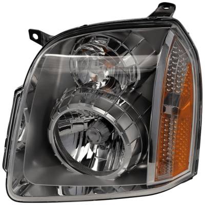 Rareelectrical - New Left Headlights Compatible With Gmc Yukon Yukon Xl 1500 6.0L 6.2L 2007 2008 2009 2010 2011 2012