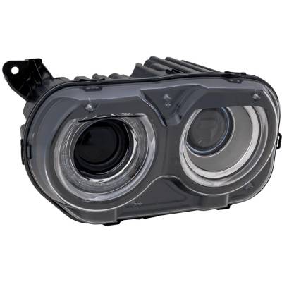 Rareelectrical - New Left Headlights Compatible With Dodge Challenger 2015 2016 2017 2018 2019 2020 2021 2022 2023 By