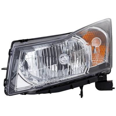 Rareelectrical - New Left Headlights Compatible With Chevrolet Cruze 1.4L 1.8L 2011 2012 By Part Numbers Gm2502356c