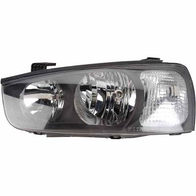 Rareelectrical - New Left Headlights Compatible With Hyundai Elantra Gt Elantra 2.0L 2001 2002 2003 By Part Numbers