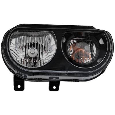 Rareelectrical - New Right Headlights Compatible With Dodge Challenger 2008 2009 2010 2011 2012 2013 2014 By Part