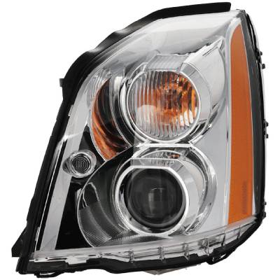 Rareelectrical - New Left Headlights Compatible With Cadillac Dts 4.6L 2006 2007 2008 2009 2010 2011 By Part Numbers