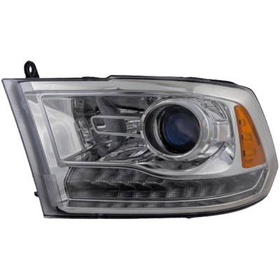 Rareelectrical - New Left Headlights Compatible With Ram 1500 2500 3500 1500 Classic 2016 2017 2018 2019 2020 2021