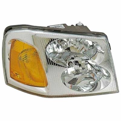 Rareelectrical - New Right Headlights Compatible With Gmc Envoy Xl Envoy Envoy Xuv 4.2L 5.3L 2002 2003 2004 2005 2006