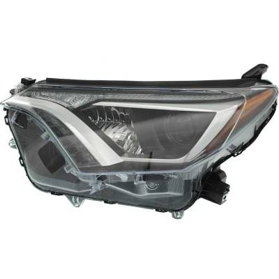 Rareelectrical - New Left Headlights Compatible With Toyota Rav4 2.5L 2016 2017 2018 By Part Numbers To2518189