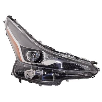 Rareelectrical - New Right Headlights Compatible With Toyota Prius 1.8L 2019 2020 2021 2022 By Part Numbers