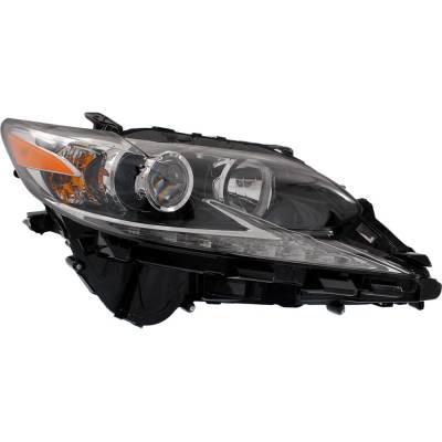 Rareelectrical - New Right Headlights Compatible With Lexus Es300h Es350 2.5L 3.5L 2016 2017 2018 By Part Numbers