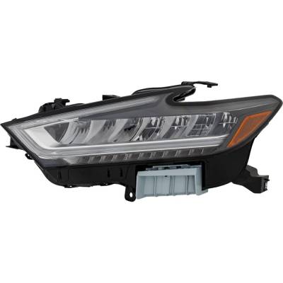 Rareelectrical - New Left Headlights Compatible With Nissan Maxima 3.5L 2019 2020 2021 2022 2023 By Part Numbers