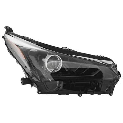 Rareelectrical - New Right Headlights Compatible With Lexus Nx300 Nx300h 2.0L 2.5L 2018 2019 2020 2021 By Part
