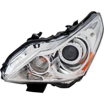 Rareelectrical - New Left Headlights Compatible With Infiniti G37 G25 2.5L 3.7L 2010 2011 2012 2013 By Part Numbers