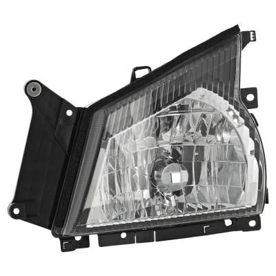 Rareelectrical - New Left Headlights Compatible With Gmc Isuzu W3500 Forward W4500 Forward W5500 Forward W5500hd