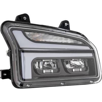 Rareelectrical - New Right Headlights Compatible With Kenworth T880 2014 2015 2016 2017 2018 2019 2020 2021 2022 By