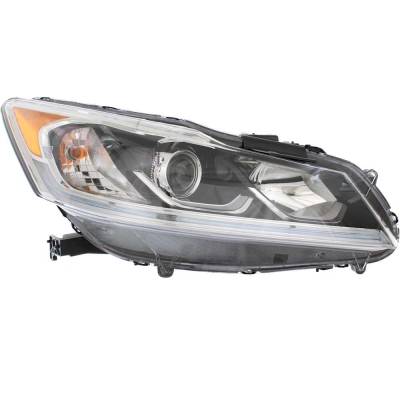 Rareelectrical - New Right Headlights Compatible With Honda Accord 2.0L 2017-2017 By Part Numbers Ho2503177c