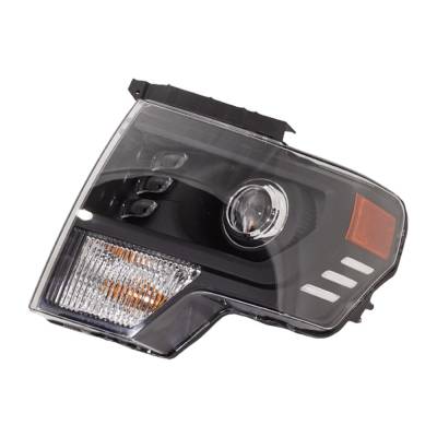 Rareelectrical - New Left Headlights Compatible With Ford F-150 2009 2010 2011 2012 2013 2014 By Part Numbers