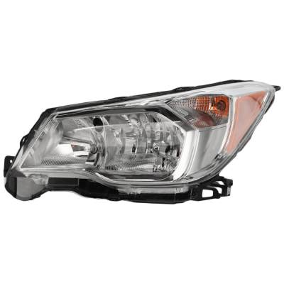 Rareelectrical - New Left Headlights Compatible With Subaru Forester 2.0L 2.5L 2014 2015 2016 By Part Numbers