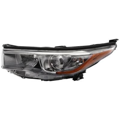 Rareelectrical - New Left Headlights Compatible With Toyota Highlander 2.7L 3.5L 2014 2015 2016 By Part Numbers