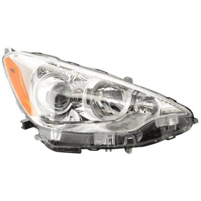 Rareelectrical - New Right Headlights Compatible With Toyota Prius C 1.5L 2012 2013 2014 By Part Numbers To2503214c