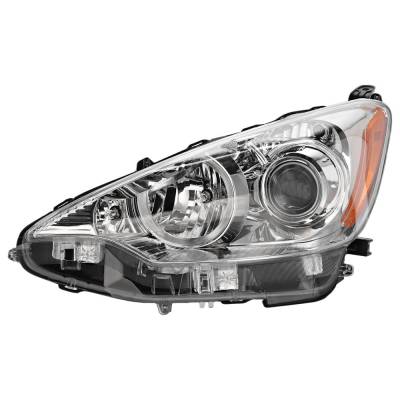 Rareelectrical - New Left Headlights Compatible With Toyota Prius C 1.5L 2012 2013 2014 By Part Numbers To2502214c