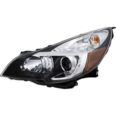 Rareelectrical - New Left Headlights Compatible With Subaru Legacy Outback 2.5L 3.6L 2013 2014 By Part Numbers