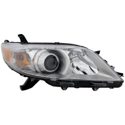 Rareelectrical - New Right Headlights Compatible With Toyota Sienna 2.7L 3.5L 2011 2012 2013 2014 2015 2016 2017 2018