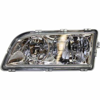 Rareelectrical - New Left Headlights Compatible With Volvo S40 V40 1.9L 2.4L 2.5L 2000 2001 2002 2003 2004 By Part