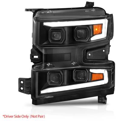 Rareelectrical - New Left Headlights Compatible With Chevrolet Silverado 1500 2019 2020 2021 By Part Numbers