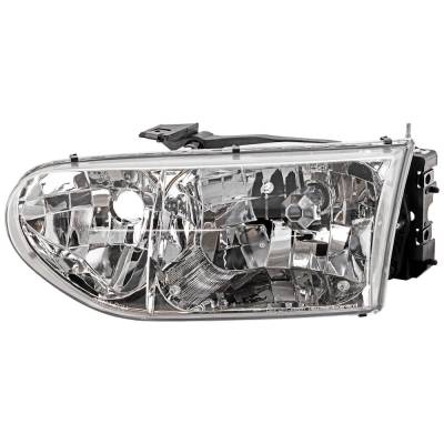 Rareelectrical - New Left Headlights Compatible With Nissan Mercury Quest Villager 3.3L 1999 2000 2001 2002 By Part