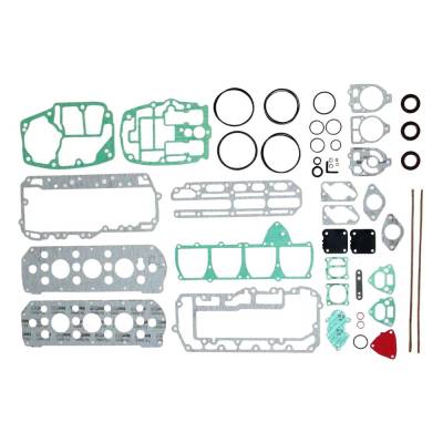 Rareelectrical - New Powerhead Gasket Kit Compatible With Mariner Mercury 4 Cyl 2.875 Bore Cross Flow 75 Hp 4 Cyl