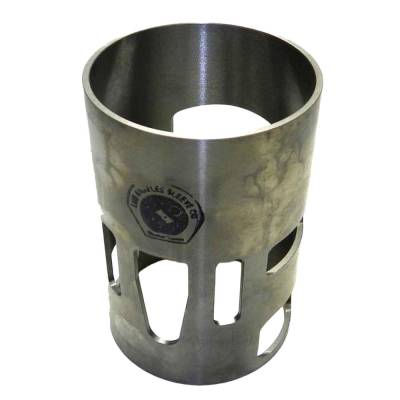 Rareelectrical - New 3.557" Bore Straight Cylinder Sleeve Compatible With Mariner Mercury 6 Cyl 3.375 Steel Bore 2.4L