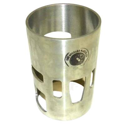Rareelectrical - New 3.5625" Bore Straight Cylinder Sleeve Compatible With Mariner Mercury 6 Cyl 3.375 Chrome Bore