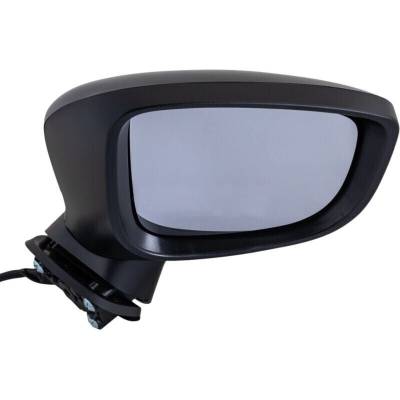 Rareelectrical - New Right Mirror Compatible With Mazda 3 Sport Gt Grand Touring Gs S Se G Gx Sedan Hatchback 4-Door