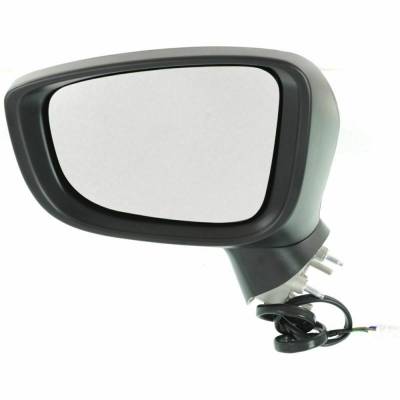 Rareelectrical - New Left Mirror Compatible With Mazda 3 S Sport I Grand Touring Gs Gx Gt G Sedan Hatchback 4-Door