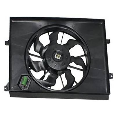 Rareelectrical - New Engine Cooling Fan Compatible With Kia Soul 2U Hatchback 4U Burner Plus 2.0L 2010 By Part Number
