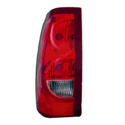 Rareelectrical - New Left Tail Light Compatible With Chevrolet Silverado 2500 1500 Hd Fleetside 2003 Gm2800161
