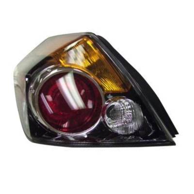 Rareelectrical - New Left Tail Light Compatible With Nissan Altima Sedan 2007-2009 Ni2800176 26555-Zn50a 26555Zn50a