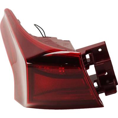 Rareelectrical - New Left Outer Tail Lights Compatible With Hyundai Santa Fe Se Sel Plus Sport Utility 4-Door 2019