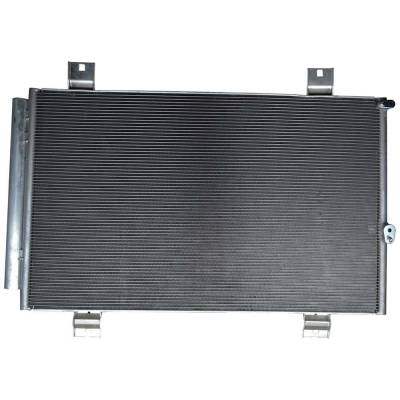 Rareelectrical - New A/C Condenser Compatible With Toyota Highlander Plus 4 Cyl 2.7L Highlander Sport 6 Cyl 3.5L