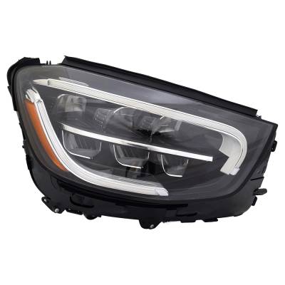 Rareelectrical - New Right Headlight Compatible With Mercedes-Benz Glc350e 4Matic Sport Utility 4-Door 2.0L 2020 By