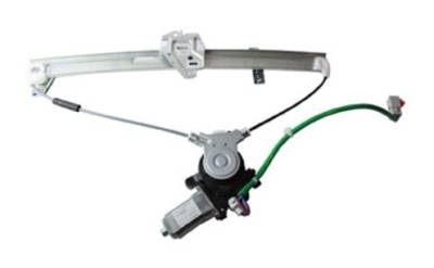 Rareelectrical - New Front Left Window Regulator Compatible With 2007 2008 Honda Fit Wr49615 7552-6333L 125-50168L