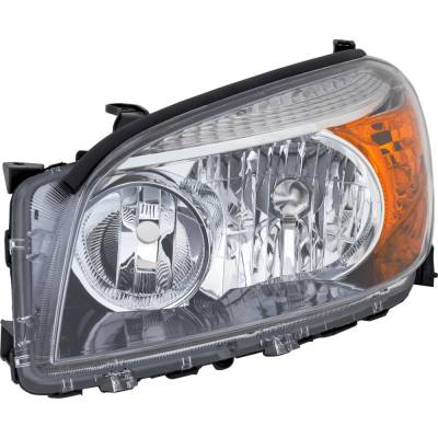 Rareelectrical - New Left Headlights Compatible With Toyota Rav4 2.4L 3.5L 2006 2007 2008 By Part Numbers To2518107c