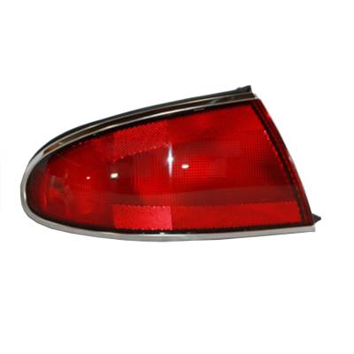 Rareelectrical - New Left Tail Light Compatible With General Motors Buick Century 1997-2003 2004 2005 By Part Numbers