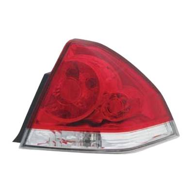 Rareelectrical - New Right Passenger Tail Light Compatible With Chevrolet Impala 2006-12 Gm2801193 25971598