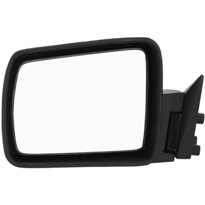 Rareelectrical - New Left Mirror Compatible With Jeep Cherokee Comanche Wagoneer 1984 1985 1986 1987 1988 1989 1990