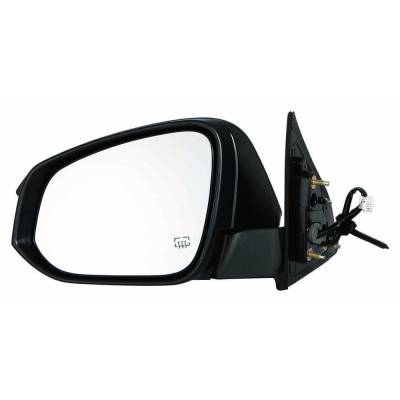 Rareelectrical - New Left Mirror Compatible With Toyota Highlander Xle Hybrid Limited Plus Sport Utility 4-Door 3.5L